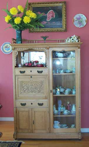 antique cabinet